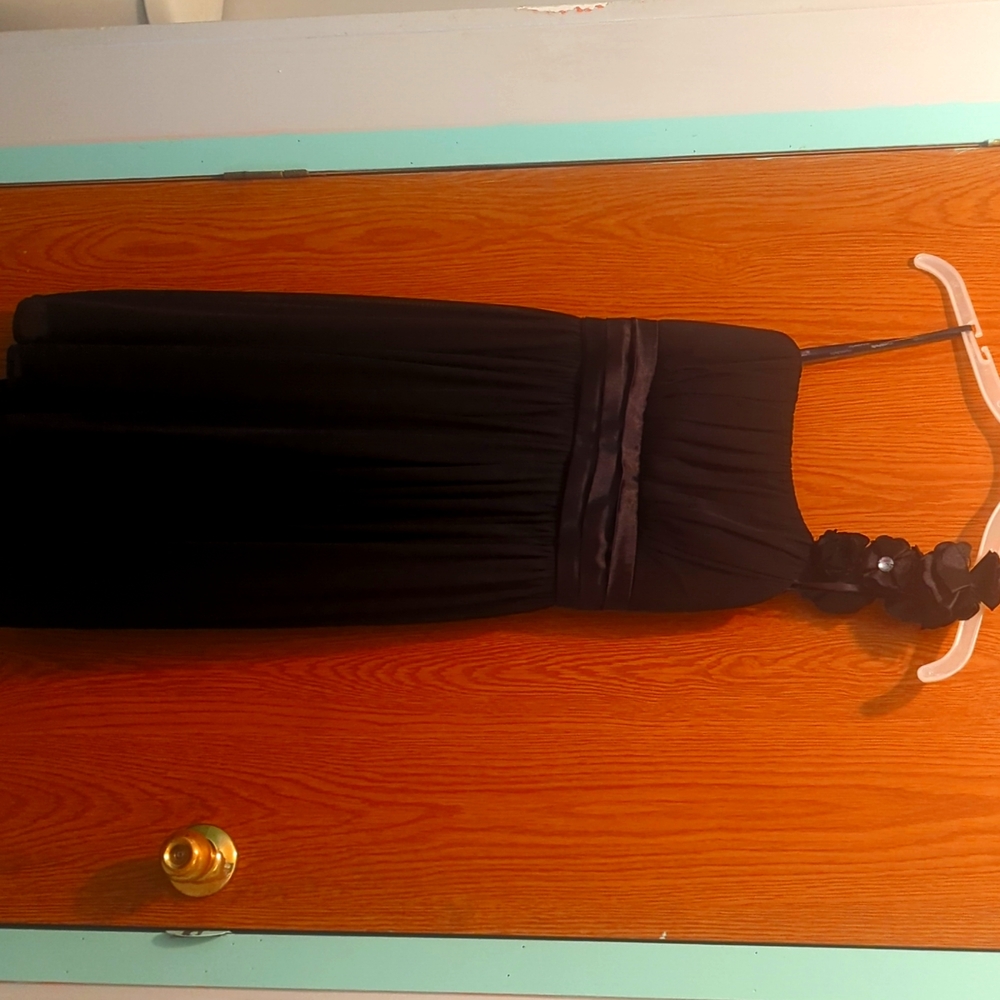 Little black dress.